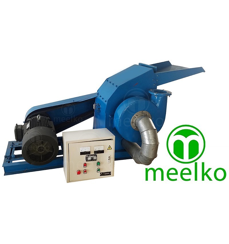 Imagen del producto Molino Triturador de Biomasa Diésel MKH500A: Hasta 680 kg/h - Meelko