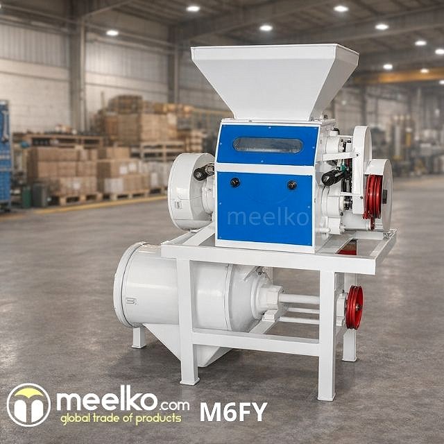 Imagen del producto Molino de Harina Compacto de 80–120 kg/h y 4 kW - Meelko