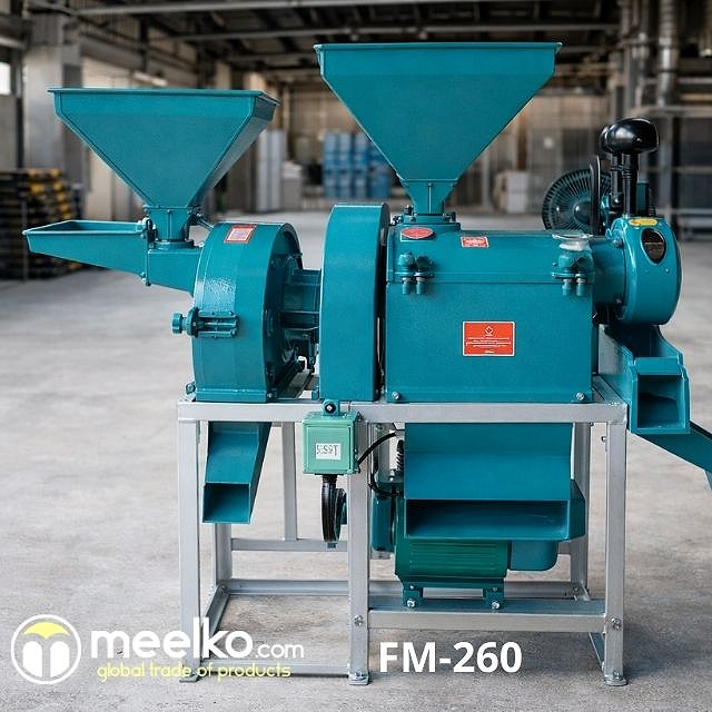 Imagen del producto Molino de Arroz Compacto: Limpieza, Descascarado y Pulido - Meelko