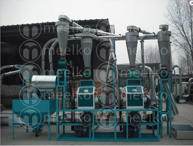 Imagen del producto Molino Completo de Harina de Trigo 350–450 kg/h Automático (M6FX) - Meelko