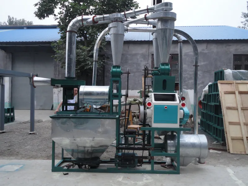 Imagen del producto Molino de Harina de Trigo 350–450 kg/h Semiautomático (M6FS) - Meelko